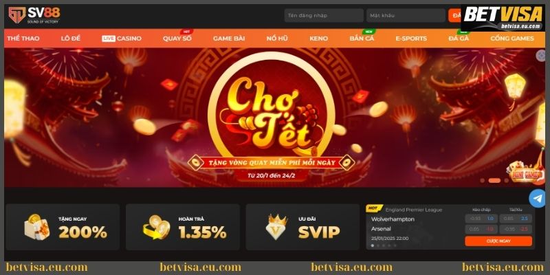 Game SV88 - Sân chơi thỏa mãn đam mê và kiếm tiền khủng 1 Game SV88 đem đến trải nghiệm tuyệt vời cho bet thủ